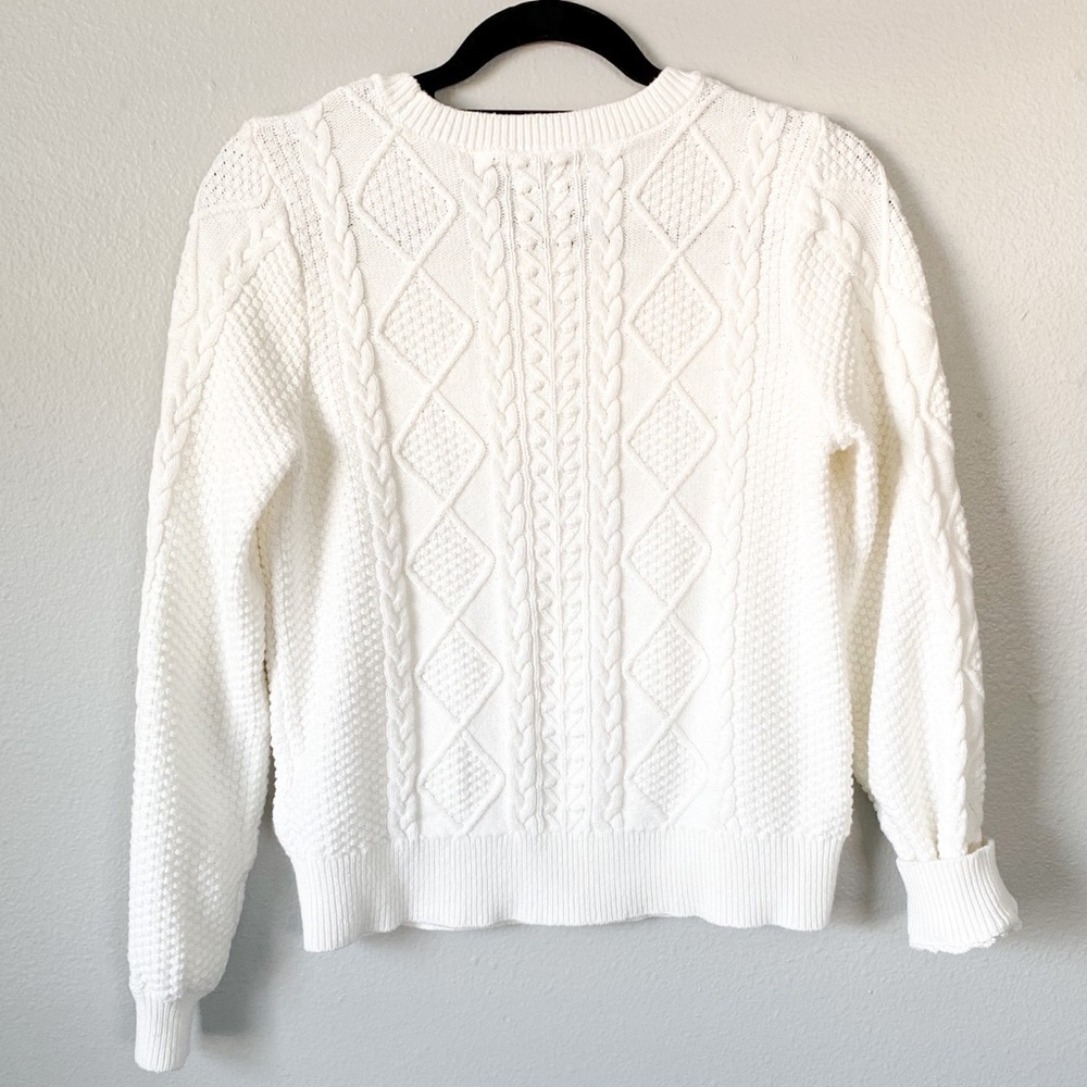 Abercrombie & Fitch Cotton Blend Knit Sweater - Picture 8 of 8